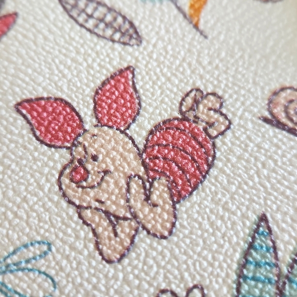 NWT Dooney & Bourke Disney Parks Winnie The Pooh & Friends 3/4 Zip Long Wallet - Picture 5 of 17